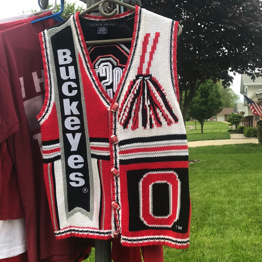 Ohio State sweater vest